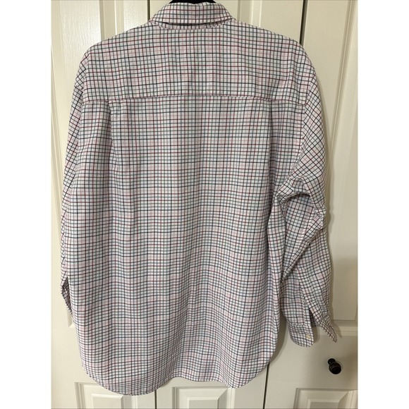 Men's Austin Reed London Long Sleeve Button Down Shirt Size Med Classic Preppy - Picture 3 of 3